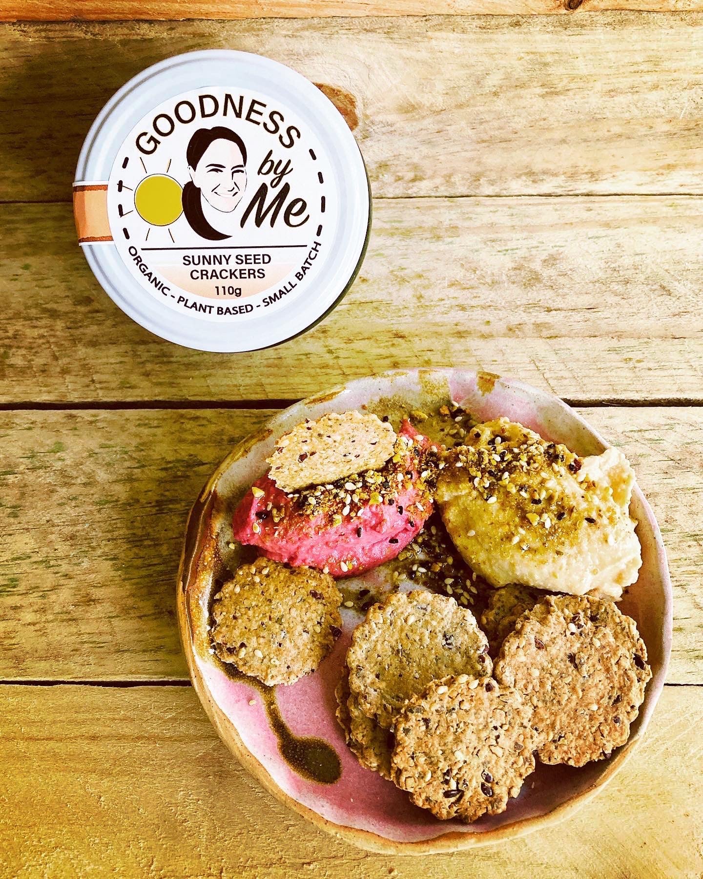 Sunny Seed Crackers